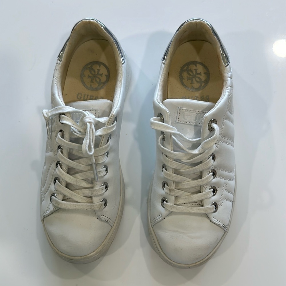 Guess white sneakers